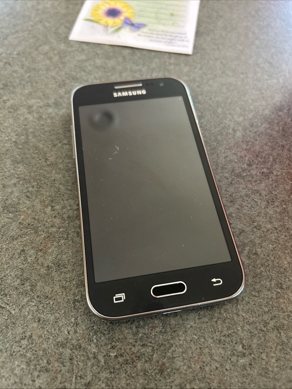 Samsung Black/Gunmetal Android Smartphone - Reliable Everyday Phone